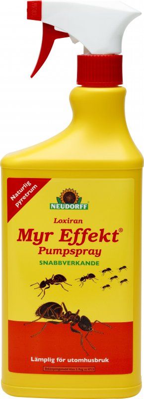 Pumpspray mot myror 