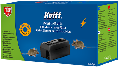 Musfälla Multikvitt