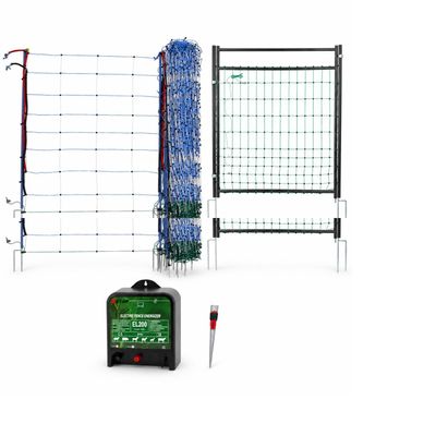 Vargst&auml;ngsel 50 m + aggregat + grind &ndash; komplett paket