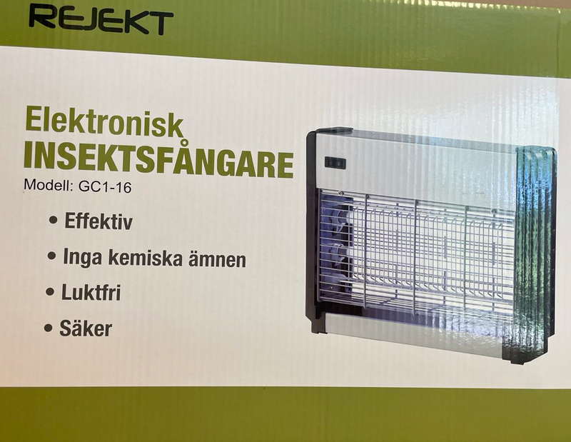 Insektsfångare som passar i offentliga miljöer