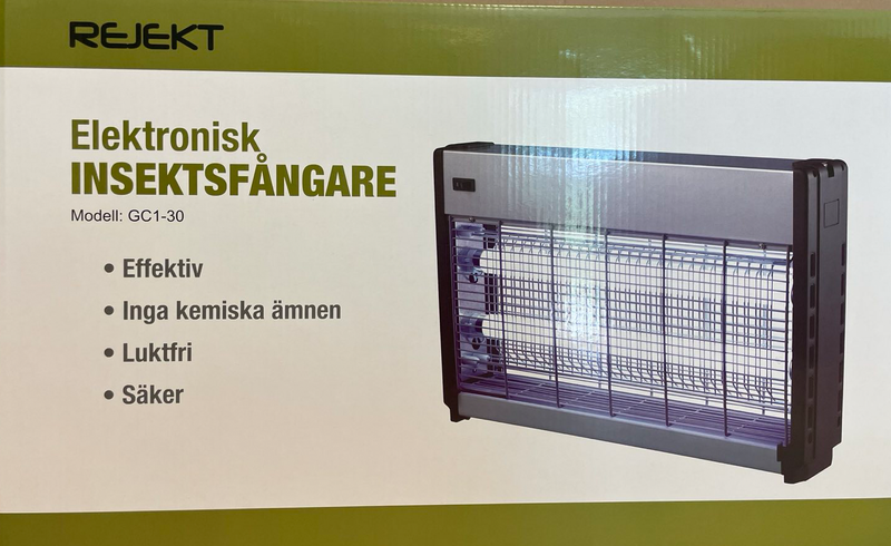 Insektsfångare som passar i offentliga miljöer