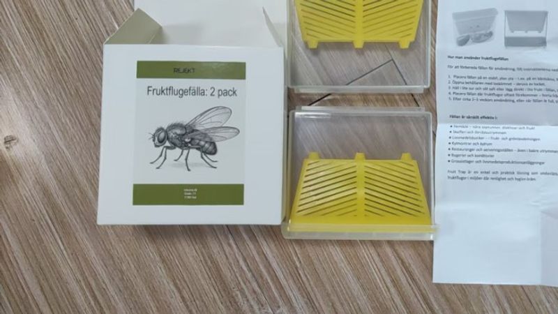Fruktflugef&auml;lla 2 pack &ndash; bananflugef&auml;lla utan gift