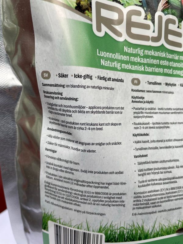 Produktbild för Naturlig barriär mot sniglar