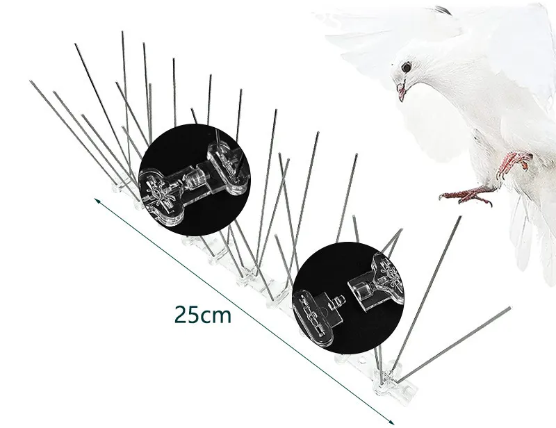 Produktbild för Fågelpiggar: Stål 30 meter