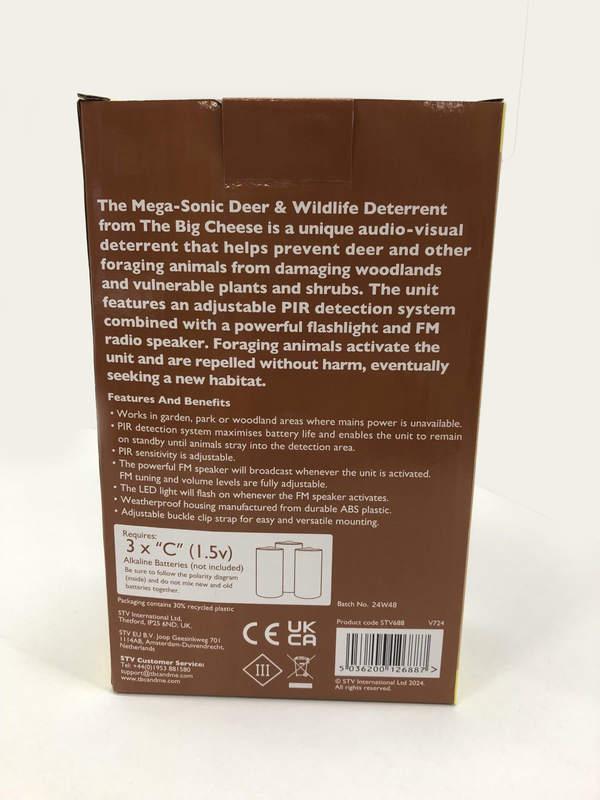 Hjort, R&aring;dyr og villsvin Skremmer