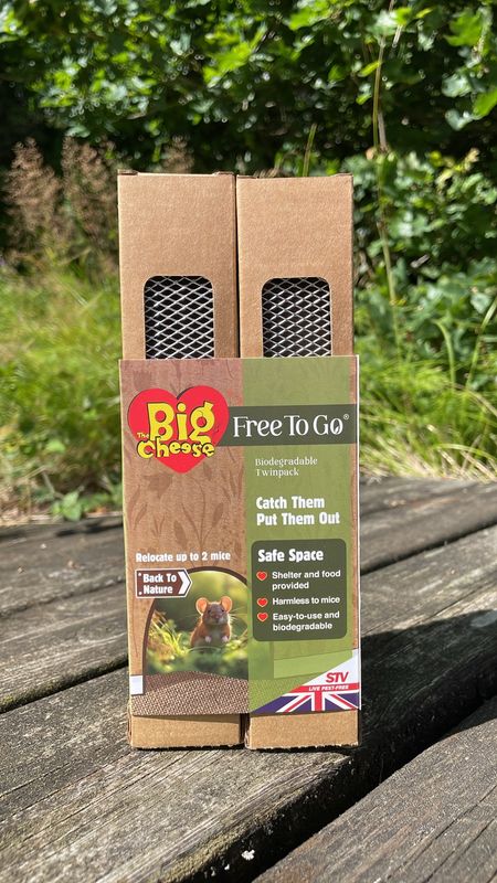 Free To Go&reg; Biologiskt nedbrytbar musf&auml;lla Multi &ndash; giftfri